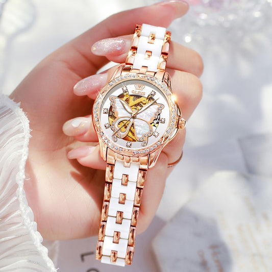Automatic Ceramic Hollow Wristwatch